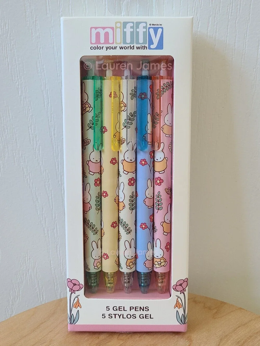 Miffy Spring Meadow Gel Pen Set